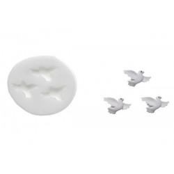 FLYING BIRDS SILICONE MOULD
