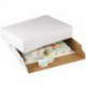 CAKE BOX CORRUGATE 19X14X4 2CT