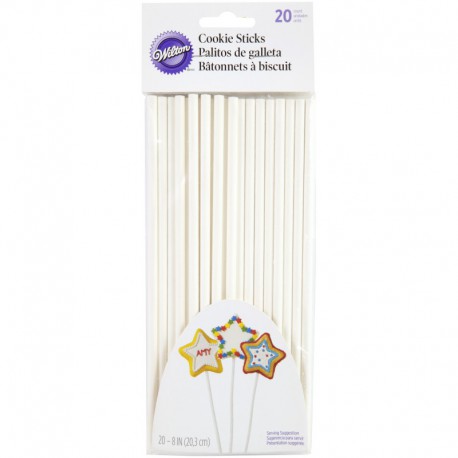 8IN COOKIE STICKS 20CT