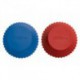 Forme de copt din silicon pentru briose,albastru/rosu,Wilton
