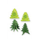 JEM Small 3D Christmas Trees Cutter set/2
