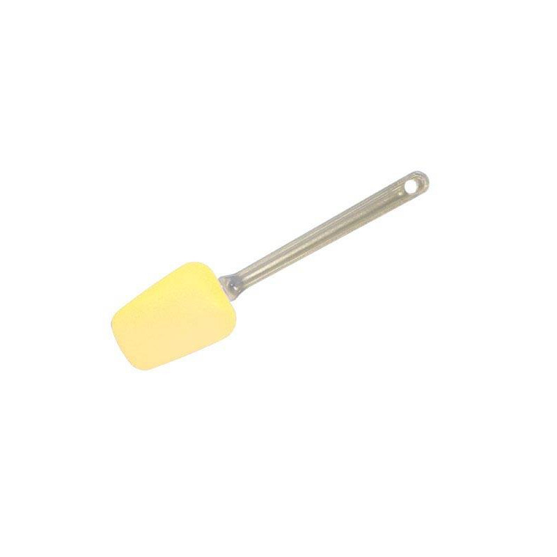 yellow silicone spatula