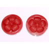 Silicone Veiner Mold, Blossom shape, 45mm x 22mm