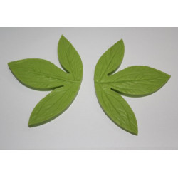 Silicone Veiner Mold, Peony Flower Leaf, 135mm x ?Â??