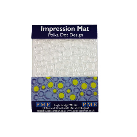 Polka Dot Impression Mat (one size)