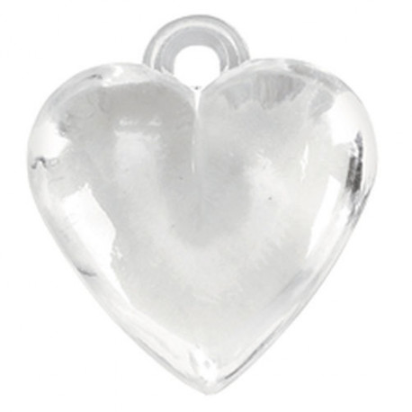 CLEAR HEART CHARMS