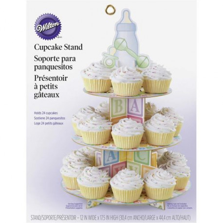 baby shower cupcake stand