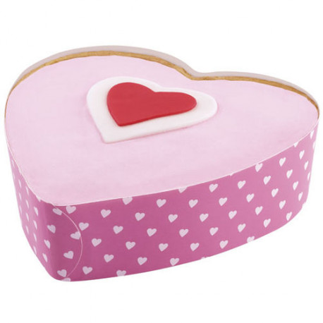 5-INCH HEART DISPOSABLE BAKEWARE - BB Super Import