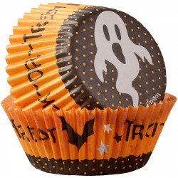 WILTON BAKING CUPS TRICK OR TREAT GHOST