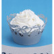PME Holly Cupcake Wrappers Silver 12pk