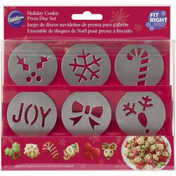 FIT RIGHT HOLIDAY COOKIE DISC SET