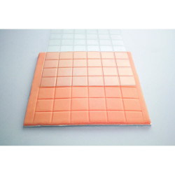 Square Small Impression Mat