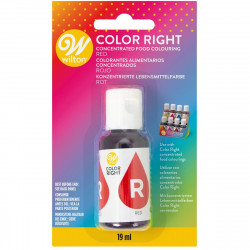 WILTON COLOR RIGHT FOOD COLOR -RED- 19ML