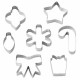 CHRISTMAS COOKIE CUTTER SET 7PC