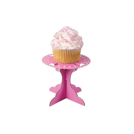 Wilton Individual Cupcake Stand - Pink