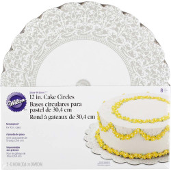 12 IN (30.4 CM) SHOW 'N SERVE CIRCLES 8 COUNT