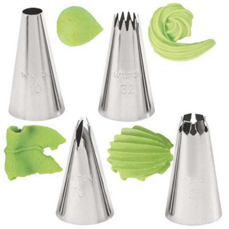4-PIECE SPECIALTY ICING TIP SET
