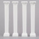 Set 4 coloane grecesti pentru sustinerea tortului etajat,17.8 CM,Wilton