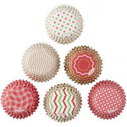 Assorted Holiday Mini Baking Cups