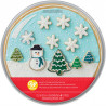 Snowglobe Giant Cookie Decorating Kit, 5-Piece
