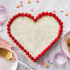 3-INCH HEART DISPOSABLE BAKEWARE