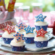 COLORCUP BLUE BAKING CUPS
