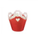 CUP PLEATED HEART EYELET 15CT