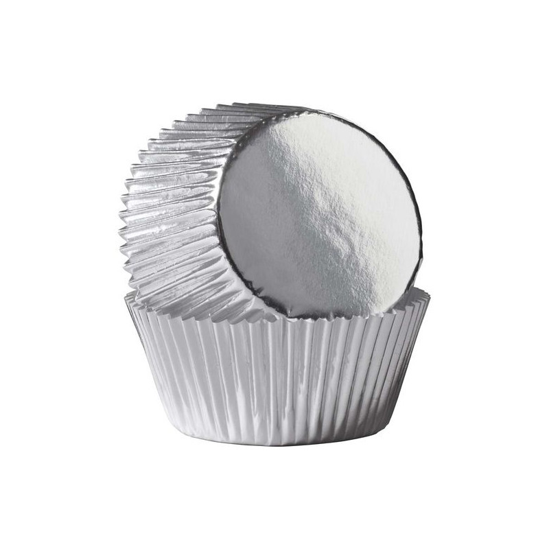 Ivory Foil Standard Cupcake Liners