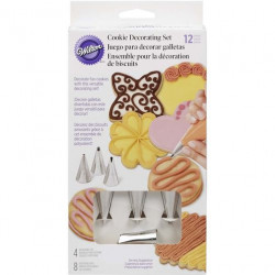 12PC COOKIE DECORATING SET