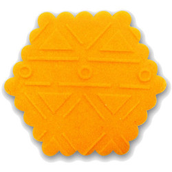 13' Impression Rolling Pin, 1' dia., Aztec