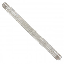13' Impression Rolling Pin, 1' dia., Cross Ribbon