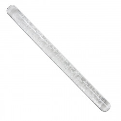 13' Impression Rolling Pin, 1' dia., Happy Birthd?Â??