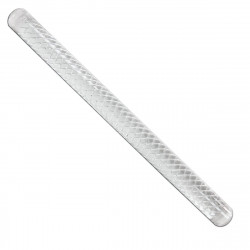 13' Impression Rolling Pin, 1' dia., Line Pattern