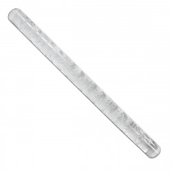 13' Impression Rolling Pin, 1' dia., Love/Roses