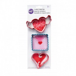3PC HEARTS A FLUTTER CC SET
