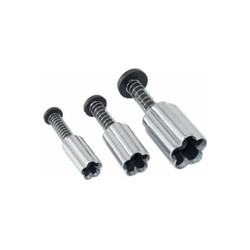 Aluminum Plunger Cutter Set, 3 Piece Petal, 1/4