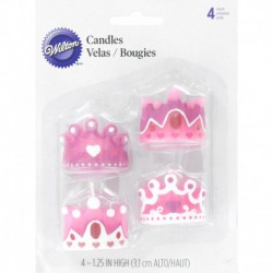 CANDLES PRINCESS 4PC