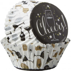 CHEERS CUPCAKE LINERS