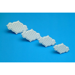 Creative Plaque Insert Trellis Raised