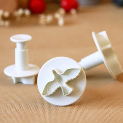 Dove Plunger Cutter Set of 3