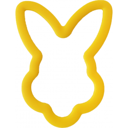 Easter Bunny Rabbit Grippy Cookie Cutter