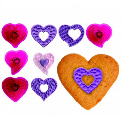Fantasy Hearts - Set of 4