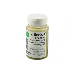Zöld por alapú csokoládé ételfesték, 25g, Silikomart