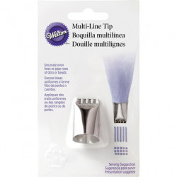 MULTI-LINE ICING TIP