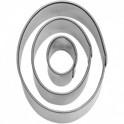 OVAL CUT OUTS 3 PACK