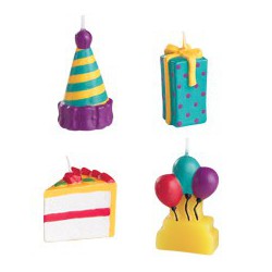 PARTY TIME 4PC CNDL ST