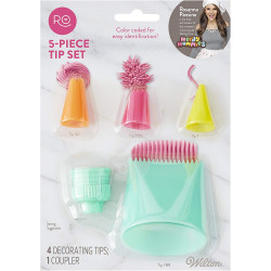 Rosanna Pansino by Wilton 5 Piece Decorating Tip Set