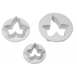 S/M/L Ivy Leaf Cutters Set/3