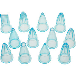 SET 12 STANDARD ?â???? POLYCARBONATE PASTRY Tubes