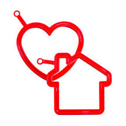 SET RED EGG01 HOUSE EGG02 HEART